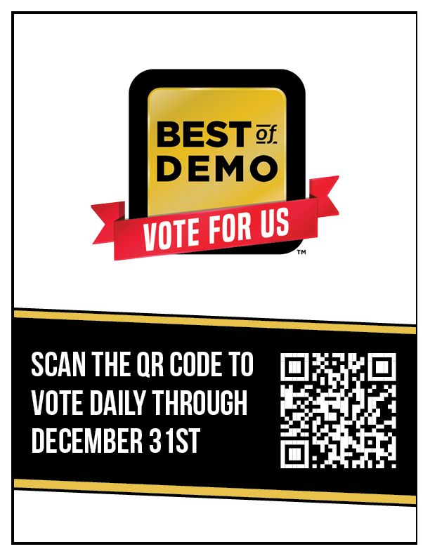 Elite Insights Demo Vote for Us QR Code Flyer Thumbnail